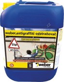 WEBER  weberantigraffiti odstraňovač 5l - cena za litr